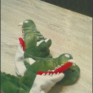 Boys alligator slippers